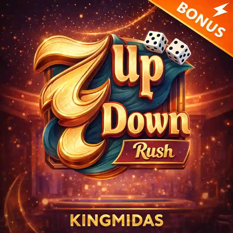 7 Up 7 Down Rush Game Card