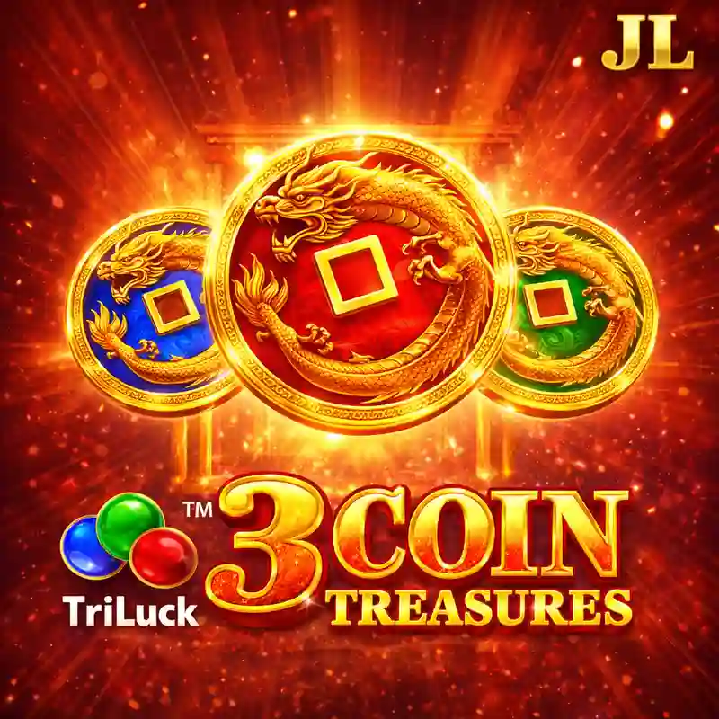 3 Coin Treasures casino game thumbnail